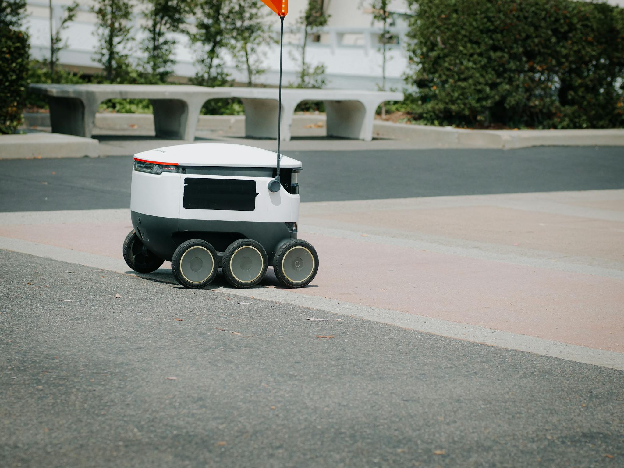 Delivery Robot on Pavement